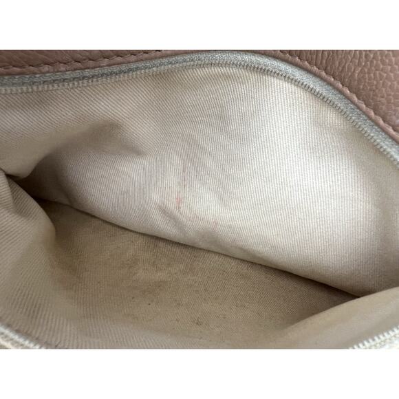 CHANEL Caviar Timeless CC Accordion Flap Beige Shoulder Bag - Picture 5 of 16